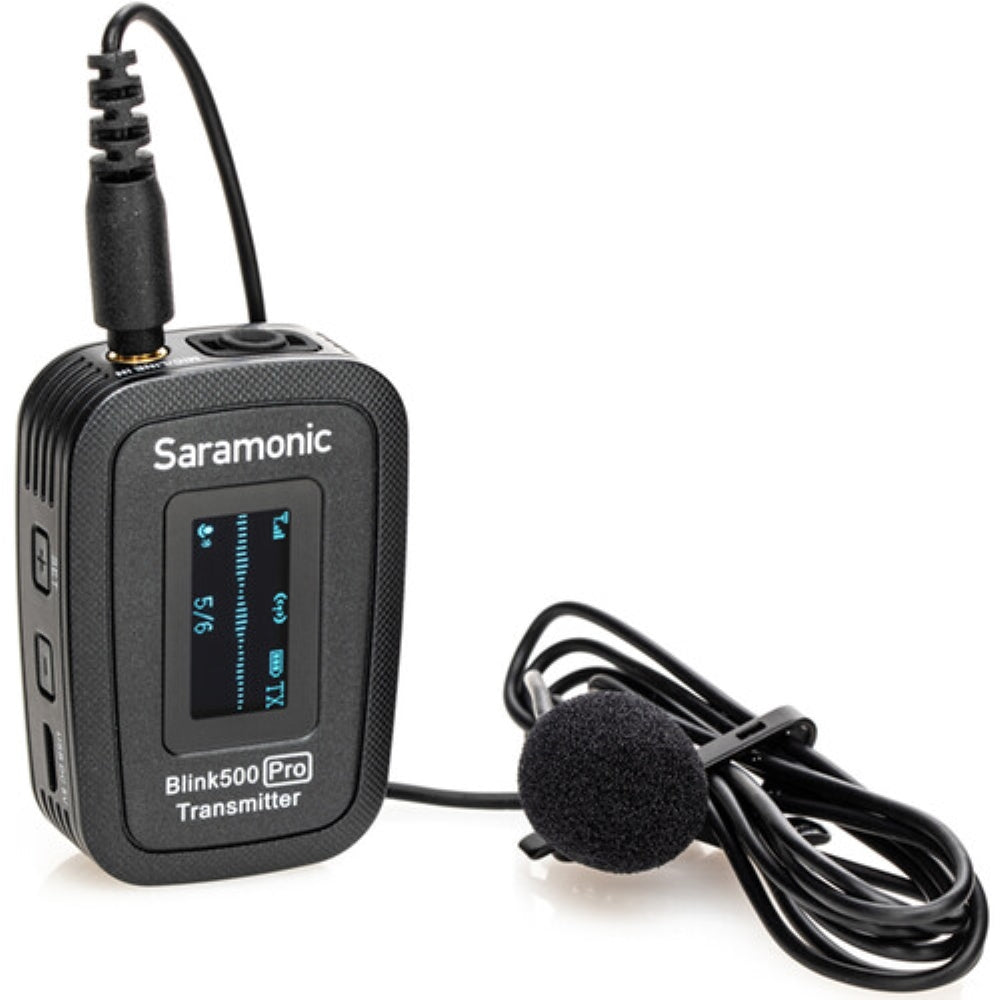 Saramonic Blink 500 Pro B2 2-Person Digital Camera-Mount Wireless Omni Lavalier Microphone System | 2.4 GHz, Black