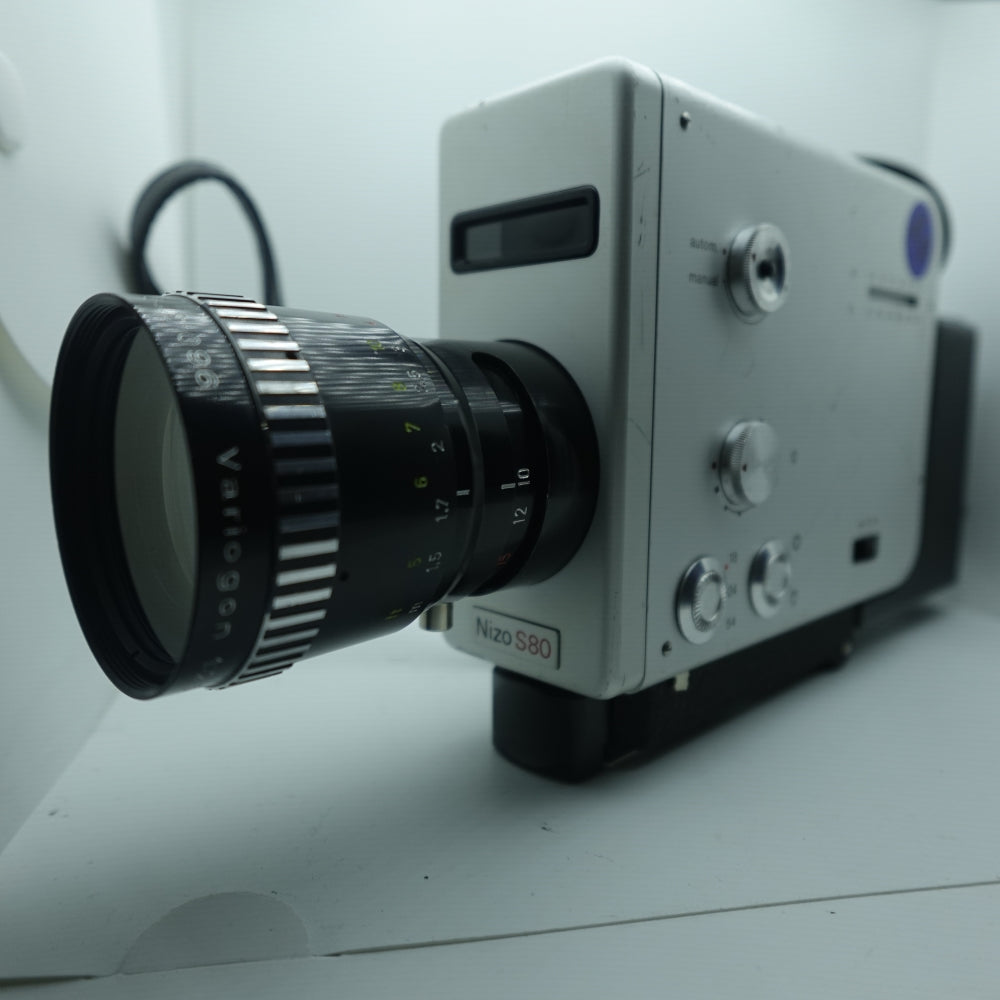 Used Nizo S80 Super 8 Movie Camera | Silver | U8