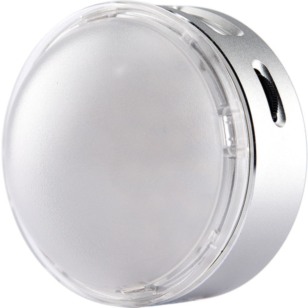 Godox Round Mini RGB LED Magnetic Light | Silver