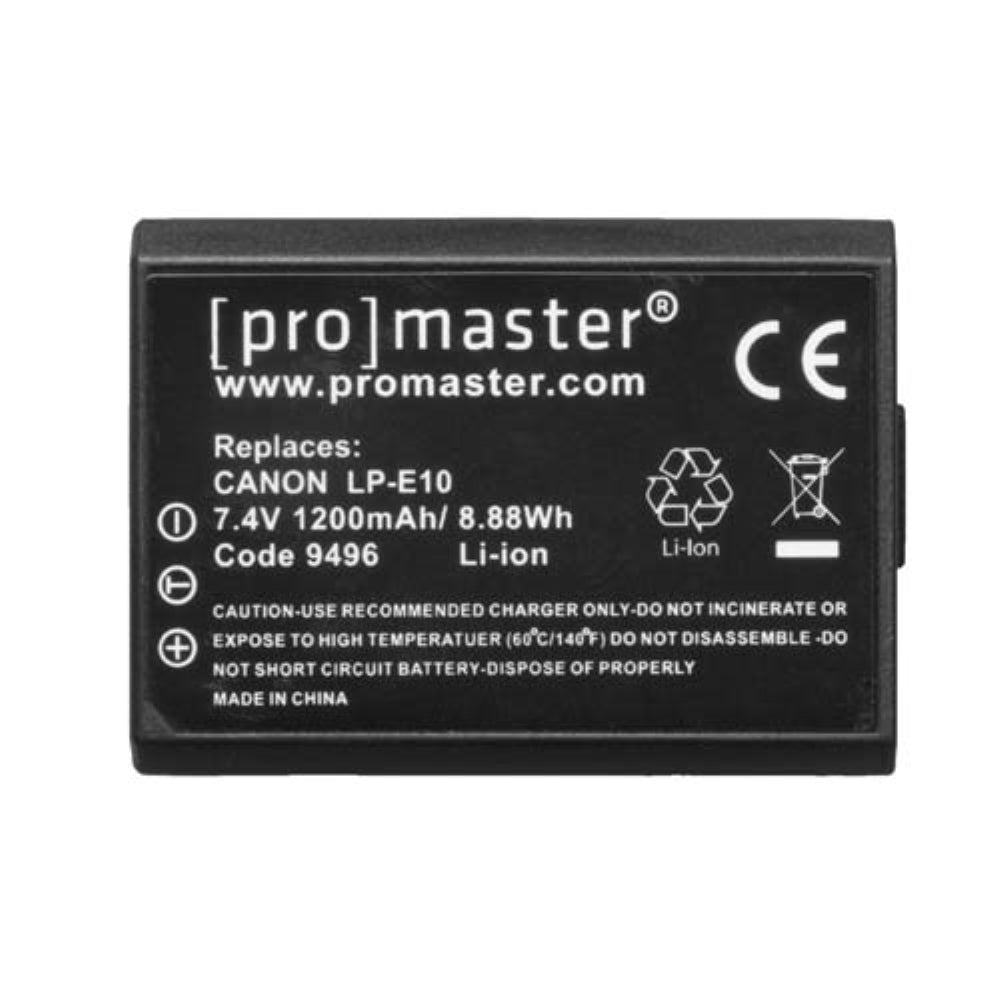 Promaster Li-ion Battery for Canon LP-E10