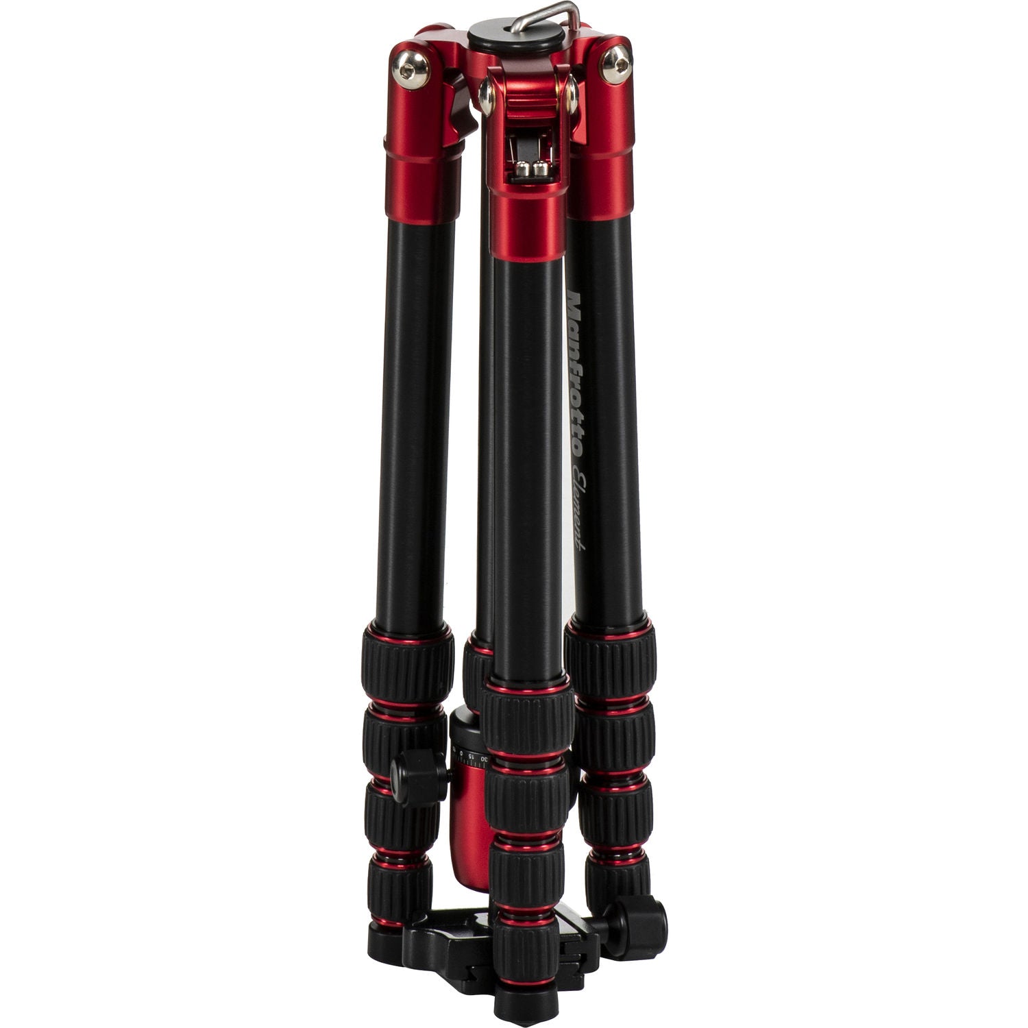 Manfrotto Element Small Aluminum Traveler Tripod | Red