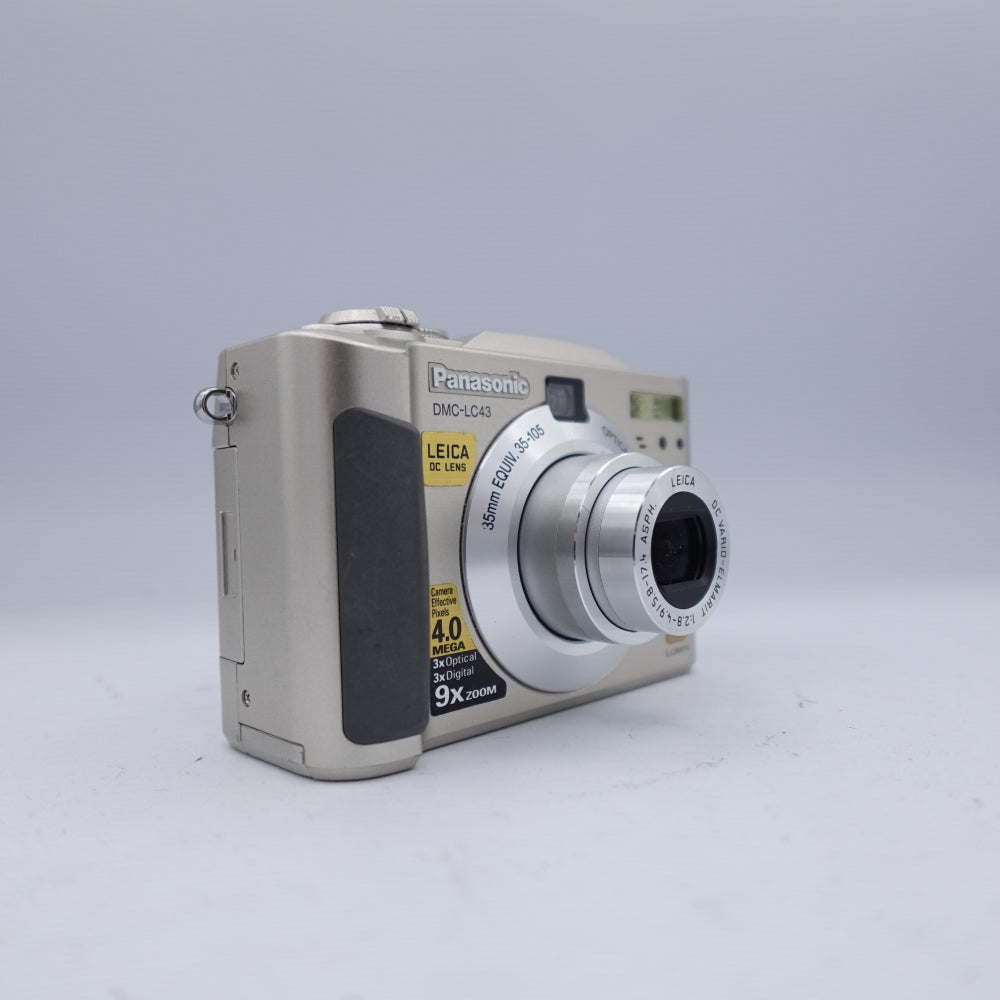 Used Panasonic Lumix DMC-LC43 Digital Point and Shoot Camera | Silver | U9