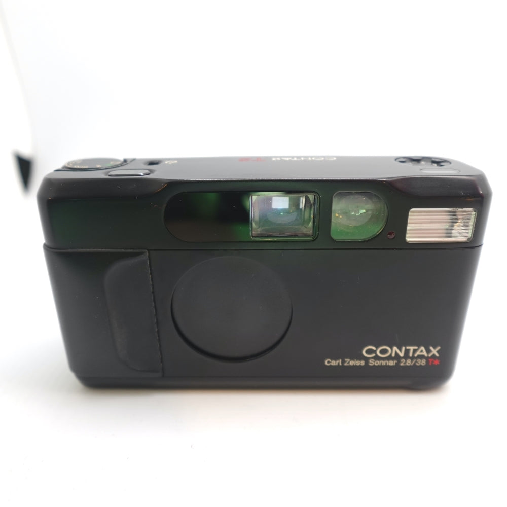 Used Contax T2 35mm Point and Shoot Camera | Black | U9