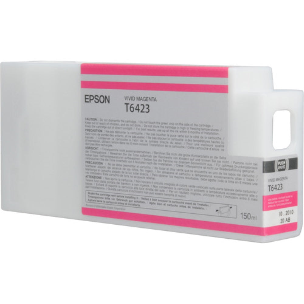 Epson T642300 Vivid Magenta UltraChrome HDR Ink Cartridge | 150 mL