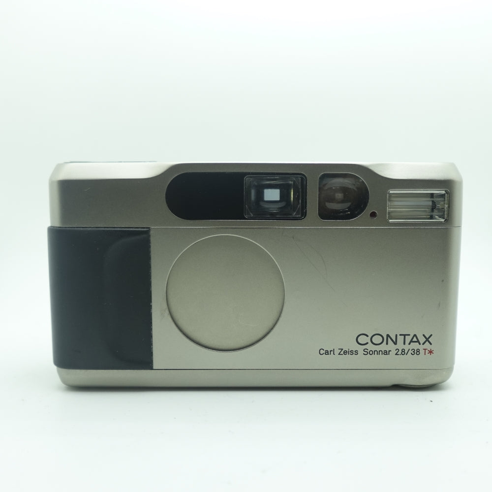 Used Contax T2 35mm Point and Shoot Camera | Silver | U8