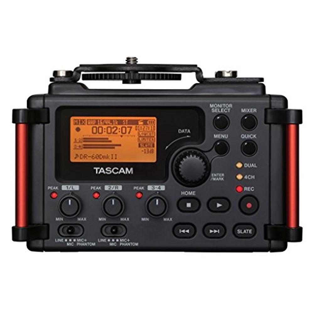 Tascam DR-60DmkII 4-Input / 4-Track Multitrack Field Recorder