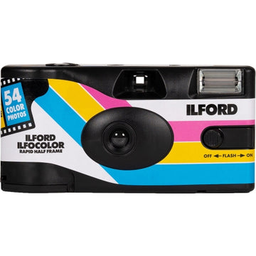 Ilford Ilfocolor Half Frame Single Use Camera | 54 Exposures