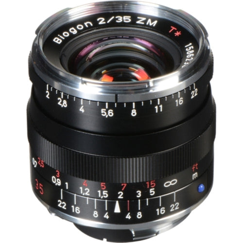 ZEISS Biogon T* 35mm f/2 ZM Lens | Black