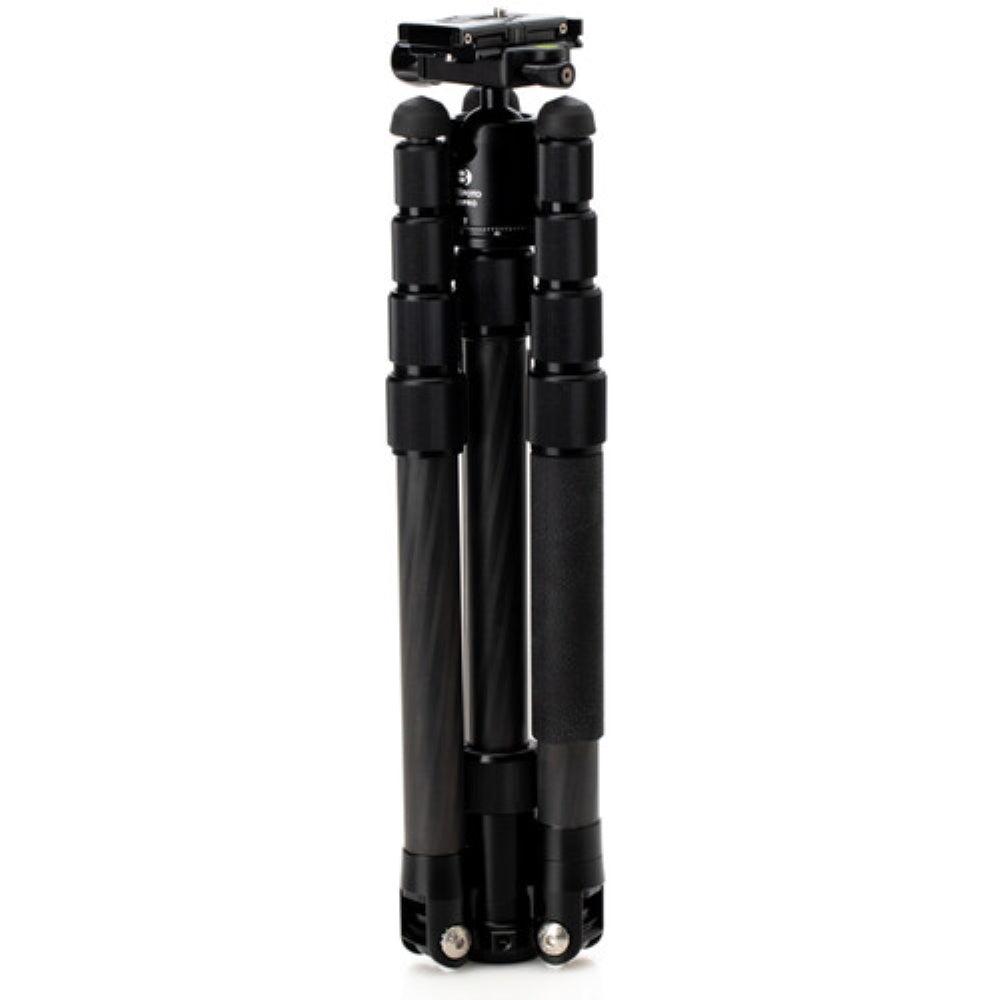 Benro MeFOTO RoadTrip Pro Carbon Fiber Series 1 Travel Tripod with Ball Head and Monopod | Black