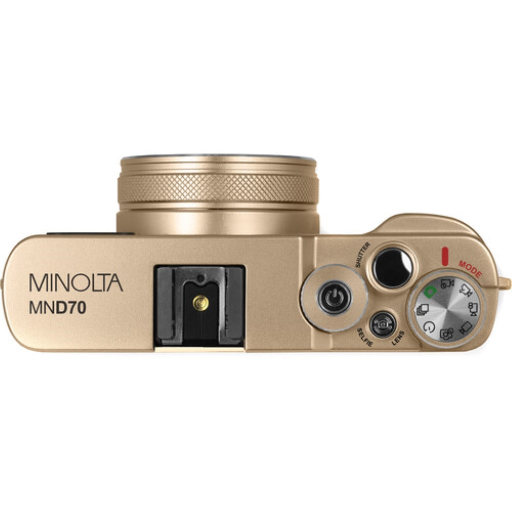 Minolta MND70 Digital Camera | Gold/Brown