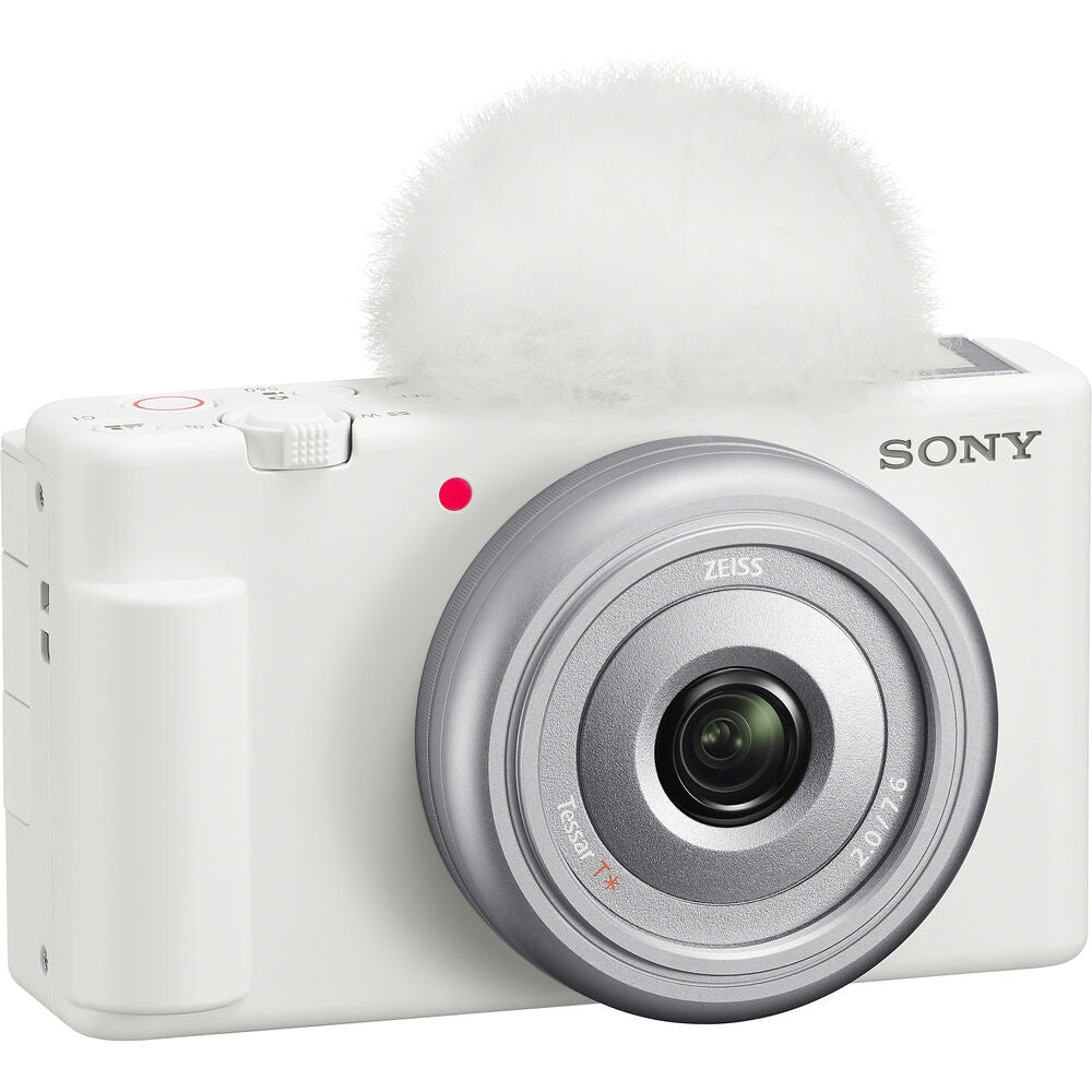 Sony ZV-1F Vlogging Camera | White