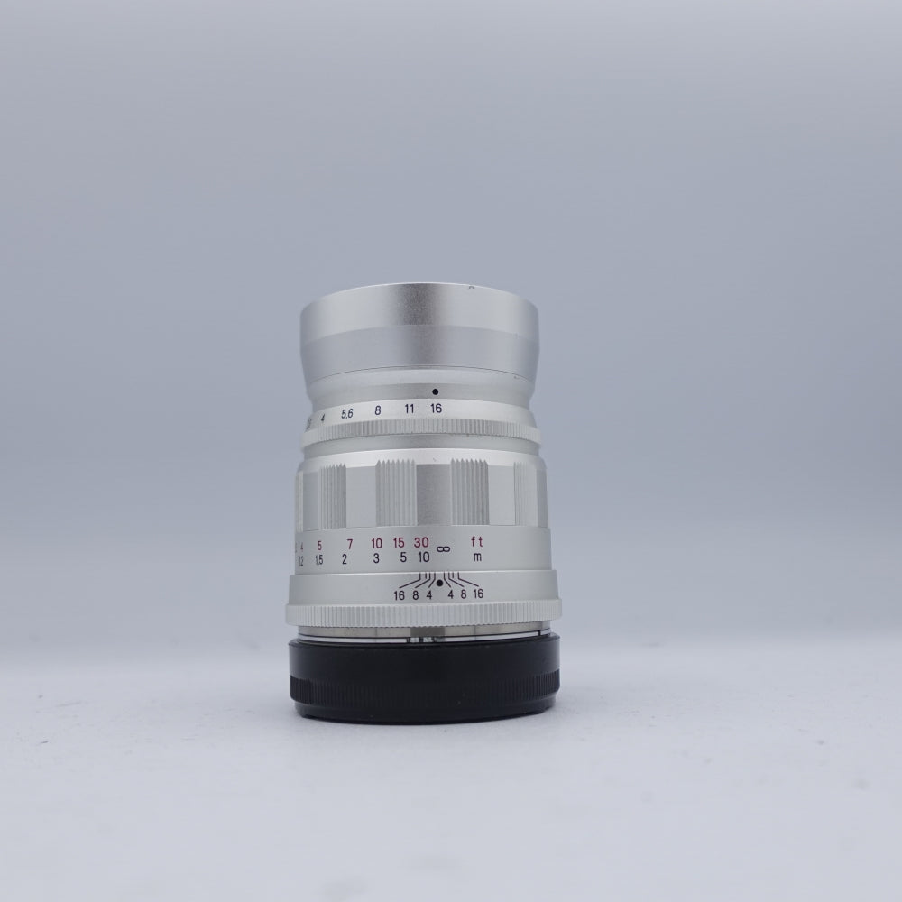 Used Voigtlander Color-Heliar 75mm f/2.5 MC M-Mount Lens | Silver | U9