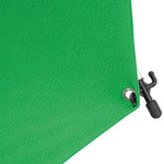 Westcott X-Drop Pro Water-Resistant Backdrop Kit | Chroma-Key Green, 8 x 8'