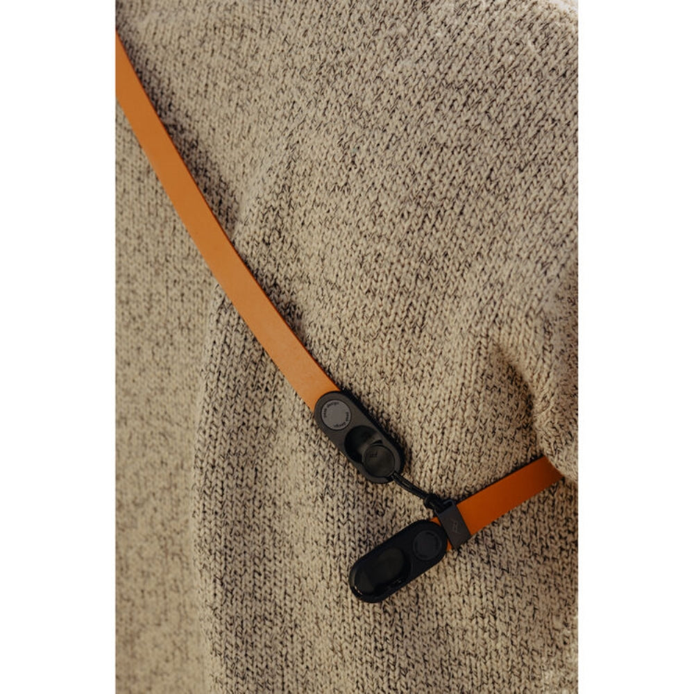 Peak Design Form Leather Camera Strap Short | Amber, 40.8"