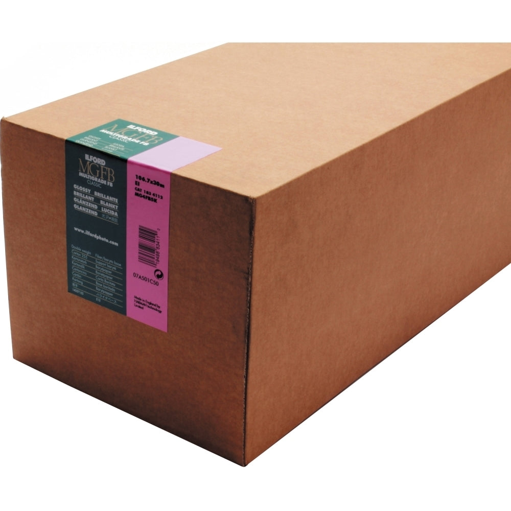 Ilford Multigrade Fiber Base Classic Glossy Paper | 42" x 98'  Roll