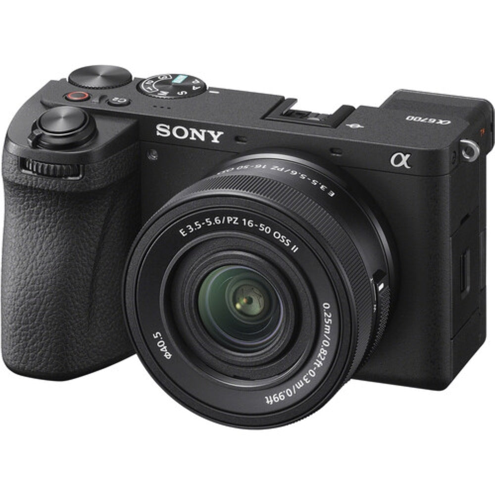 Sony a6700 Mirrorless Camera with 16-50mm f/3.5-5.6 II Lens Compatible with Sony E Mount Bundled with 40.5mm Filter + Deluxe Cleaning Kit - Blower, Lens Pen, Brush & Case + Shoulder Bag  (11 Items)