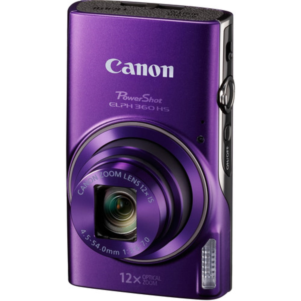 Canon PowerShot ELPH 360 HS Digital Camera | Purple