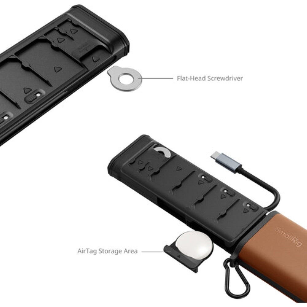SmallRig CFexpress Type B Multifunctional Card Reader and Storage Case