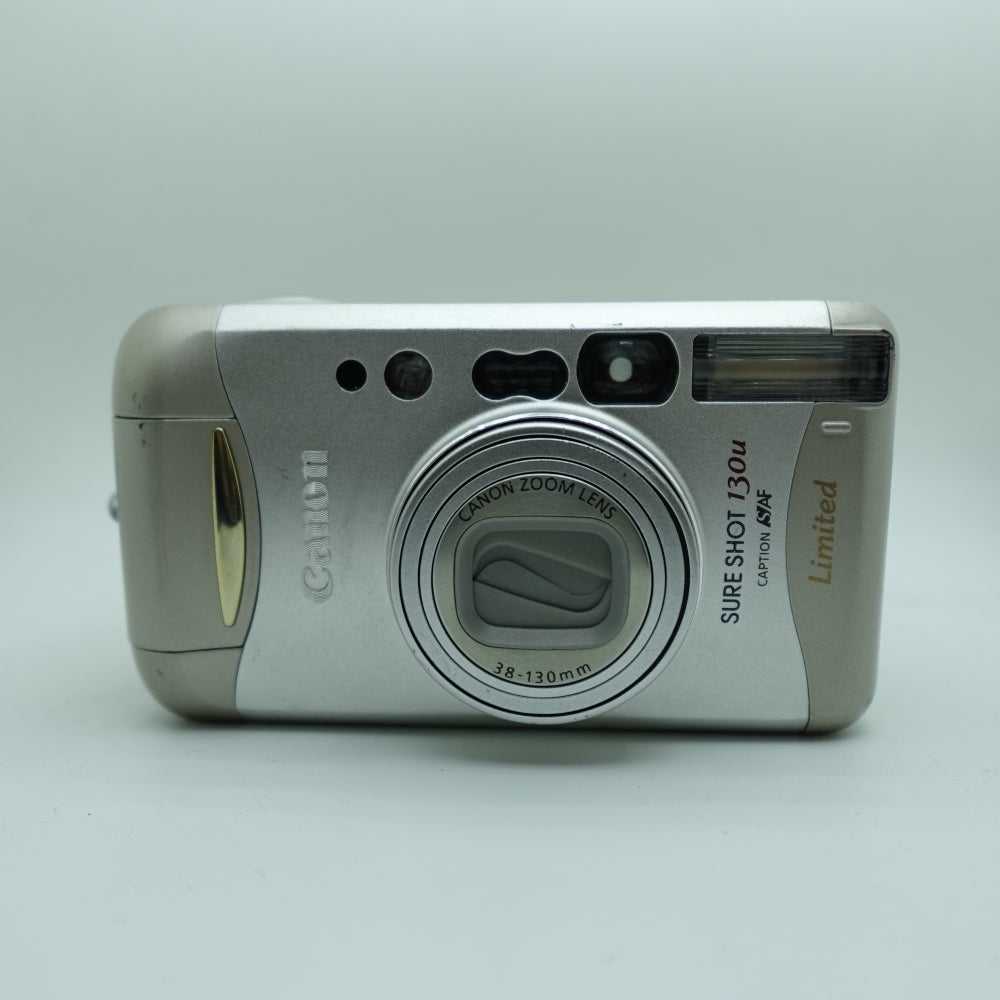 Used Canon Sure Shot Z130u 35mm Point and Shoot Camera | Silver | U8