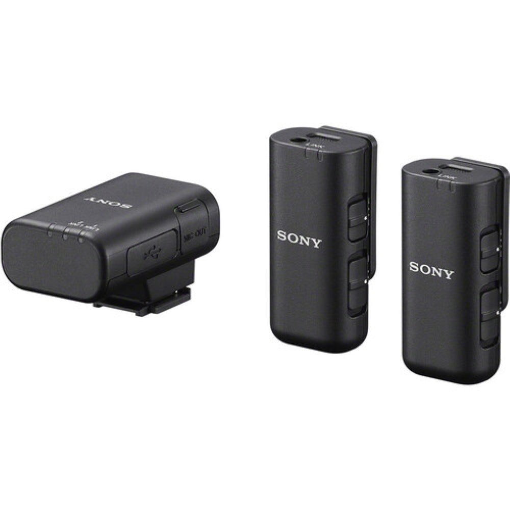 Sony ECM-W3 2-Person Wireless Microphone System with Multi Interface Shoe