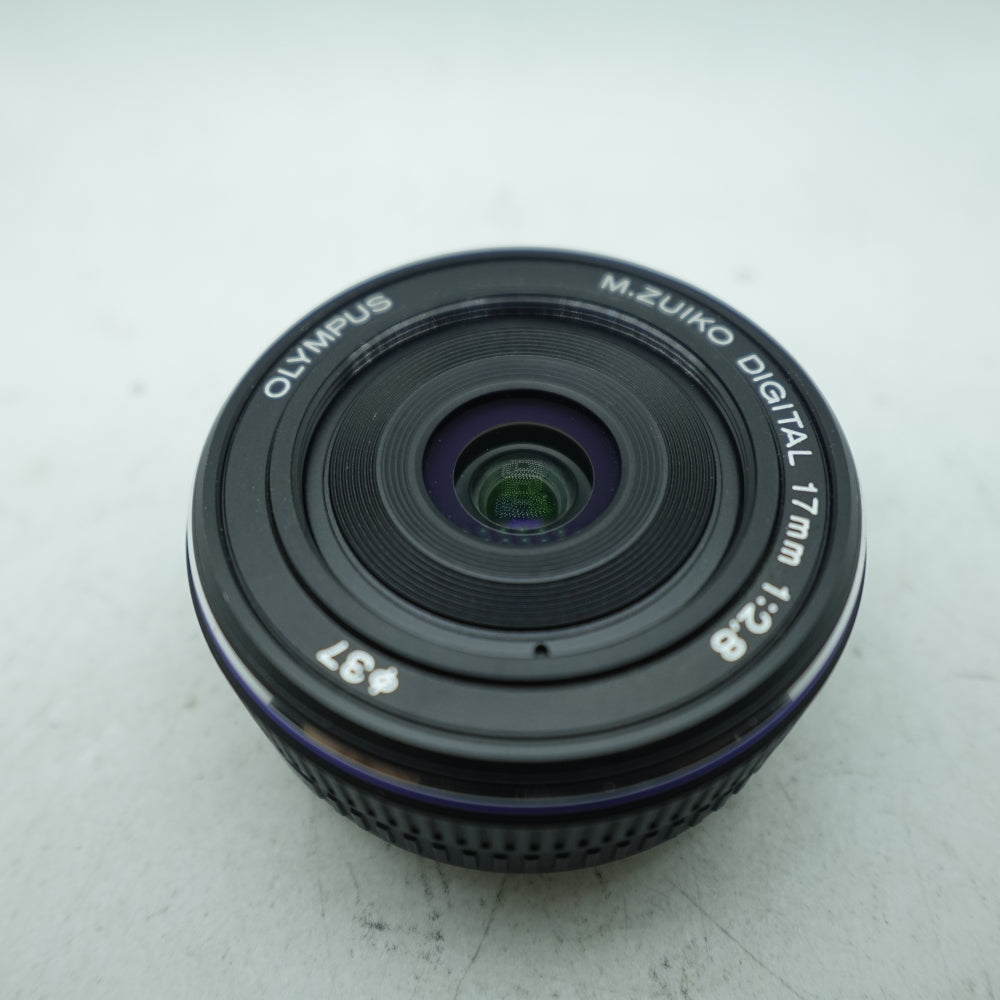 Used Olympus M Zuiko Digital 17mm f/2.8 Lens | Black | U9