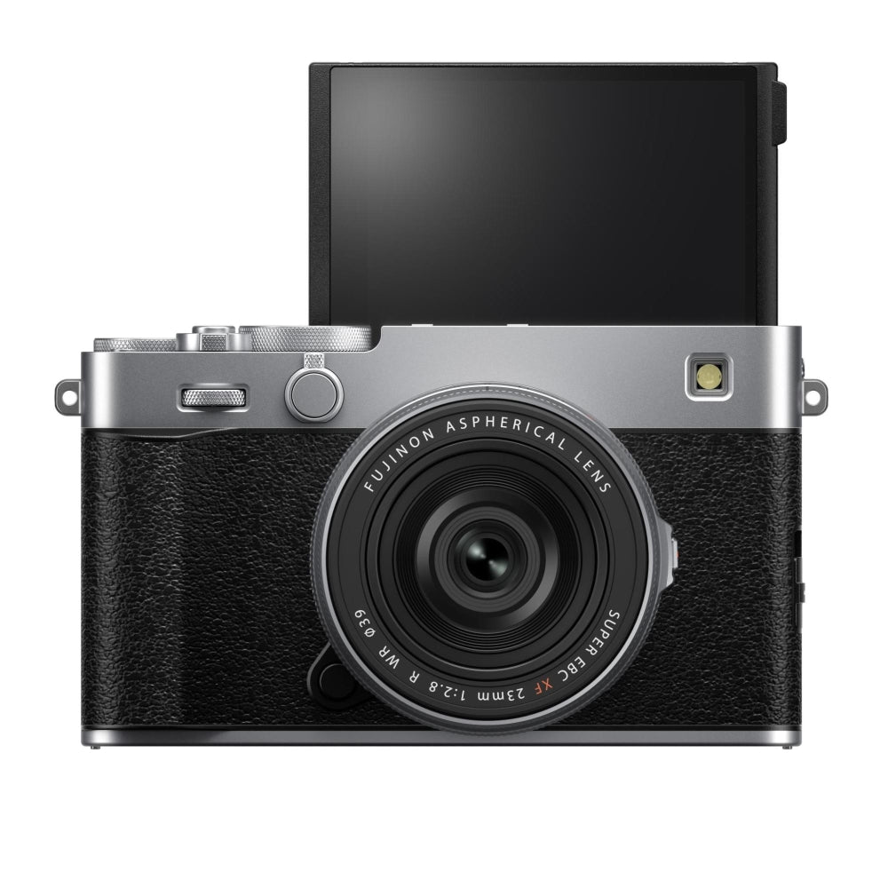 FUJIFILM X-E5 Mirrorless Camera with XF 23mm f/2.8 R WR Lens | Silver