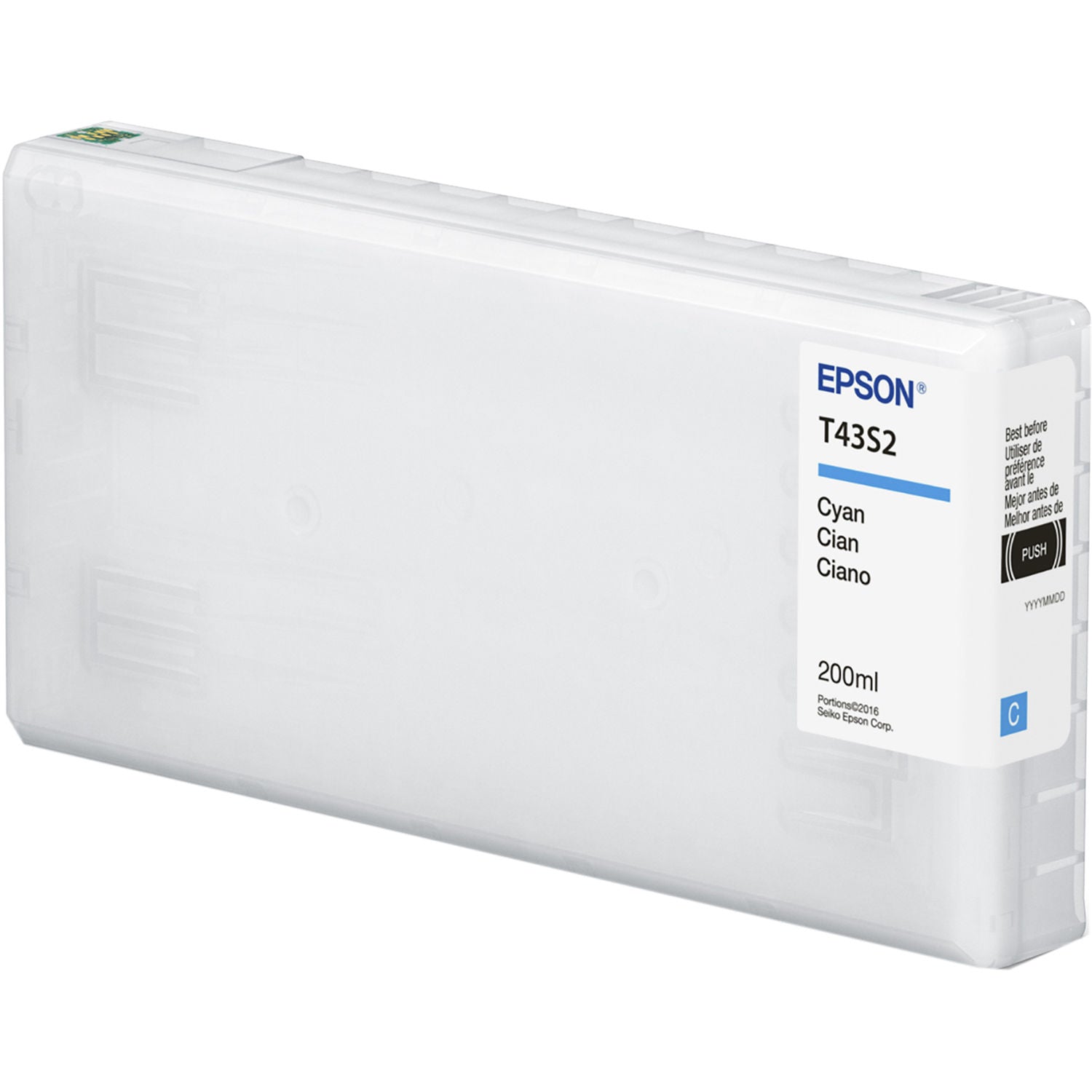 Epson UltraChrome D6r-S Cyan Ink Cartridge