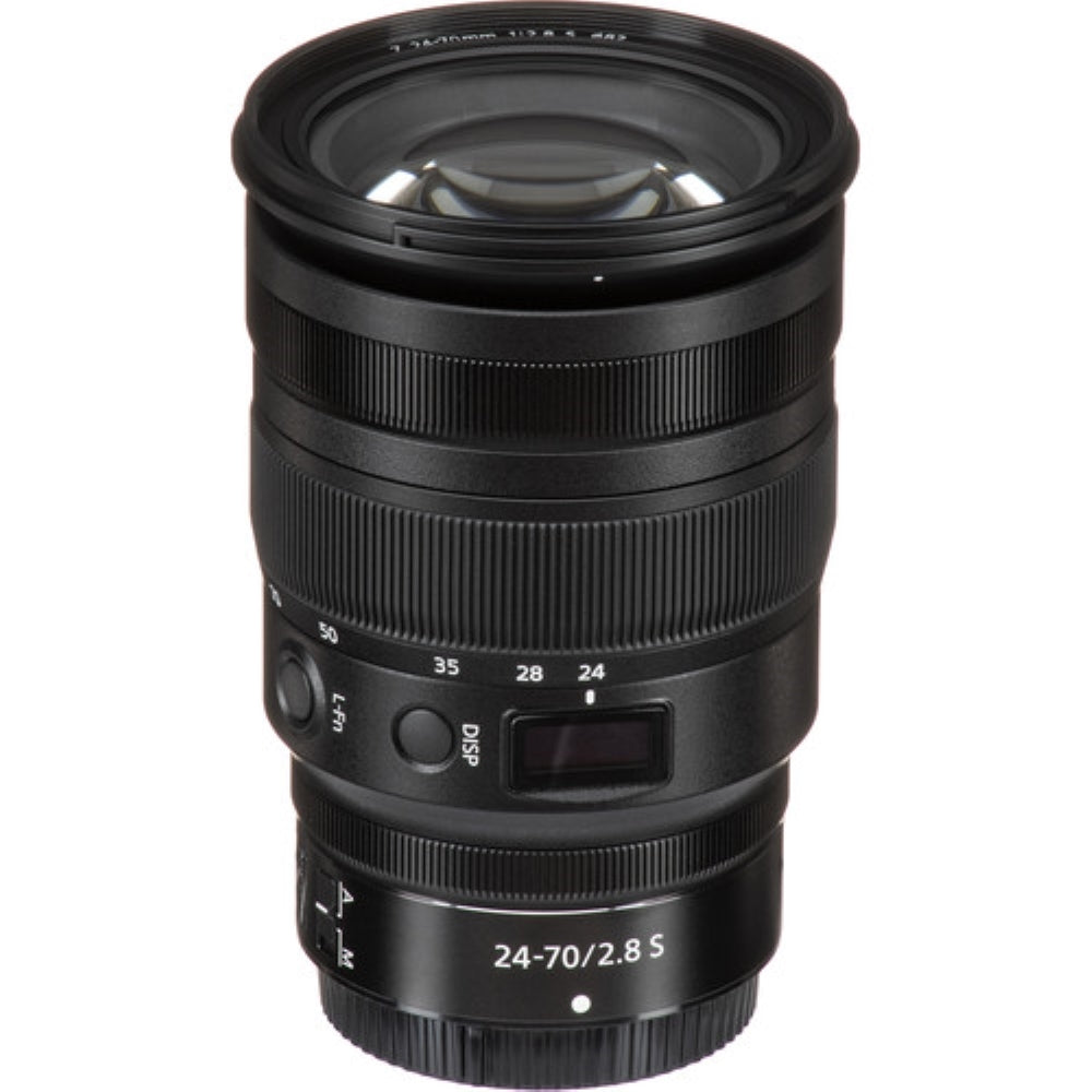 Nikon NIKKOR Z 24-70mm f/2.8 S Lens Compatible with Nikon Z-Mount (Full Frame) Bundled with UV Filter + Lens Cap Keeper + Cleaning Kit + Cleaning Cloth (5 Items)