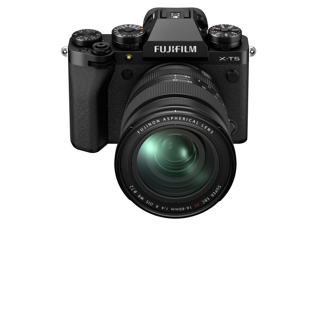 FUJIFILM X-T5 Mirrorless Camera with 16-80mm Lens | Black