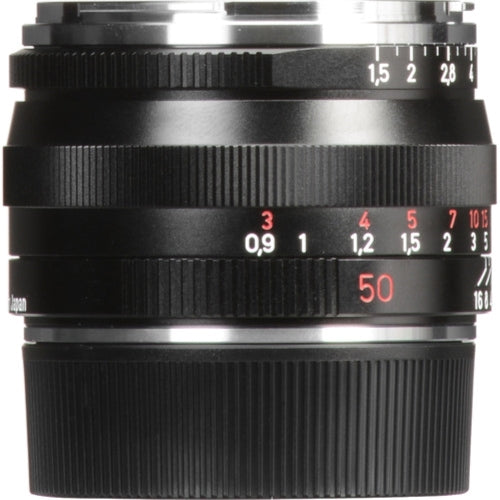 ZEISS C Sonnar T* 50mm f/1.5 ZM Lens | Black