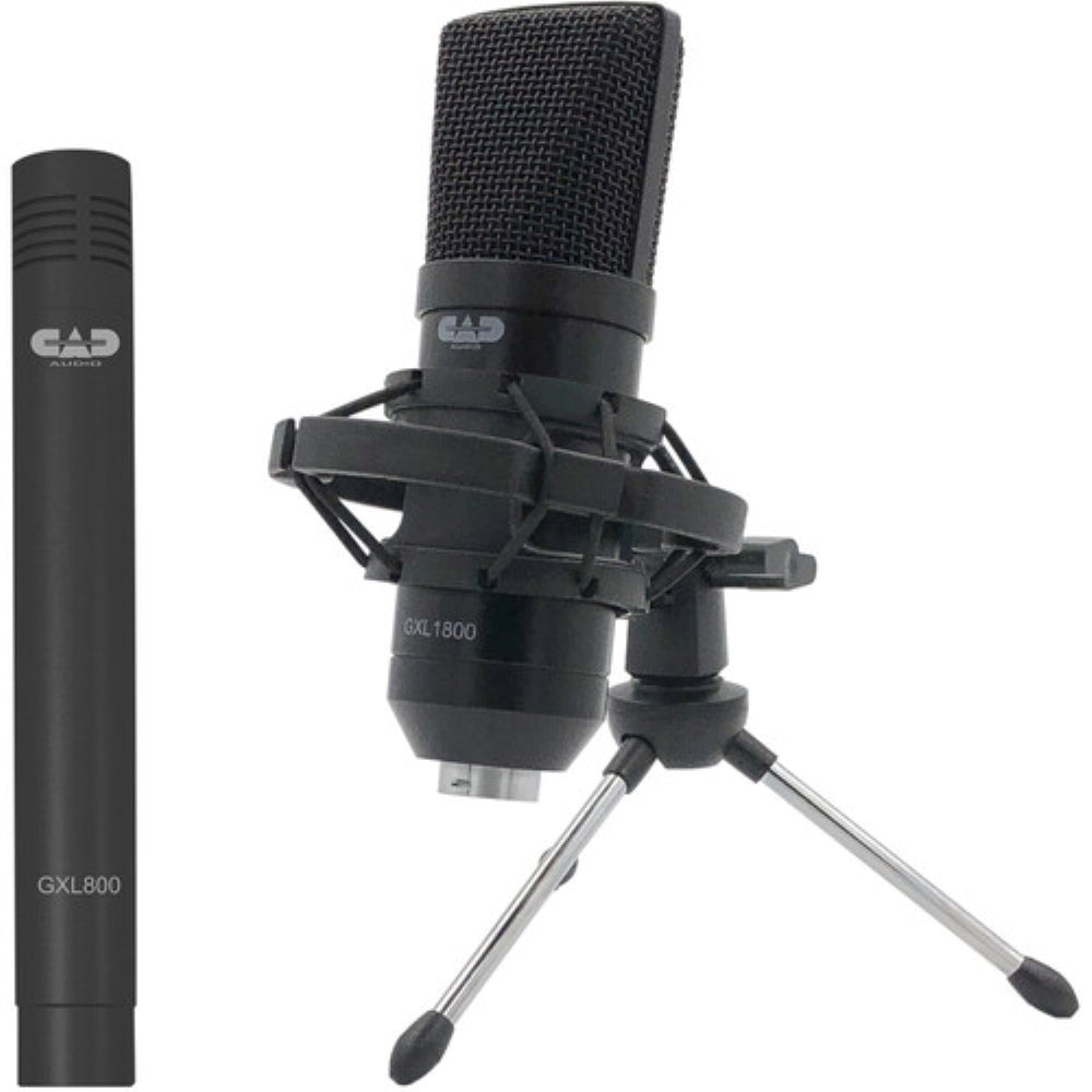 CAD GXL1800SP Mic Collection with Large & Small Diaphargm Condenser Microphones