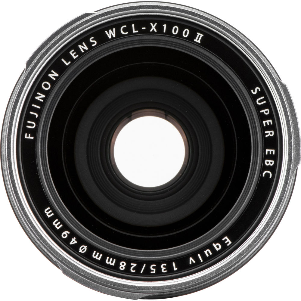 Fujifilm WCL-X100 II Wide Conversion Lens | Silver