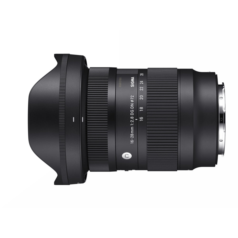 Sigma 16-28mm f/2.8 DG DN Contemporary Lens Compatible with E Mount (Full Frame) Bundle with 72mm UV Filter + Lens Cap Keeper + Deluxe Cleaning Kit + Cleaning Cloth (5 Items)