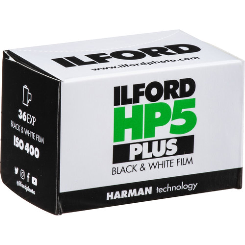 Ilford HP5 Plus Black and White Negative Film | 35mm Roll Film, 36 Exposures