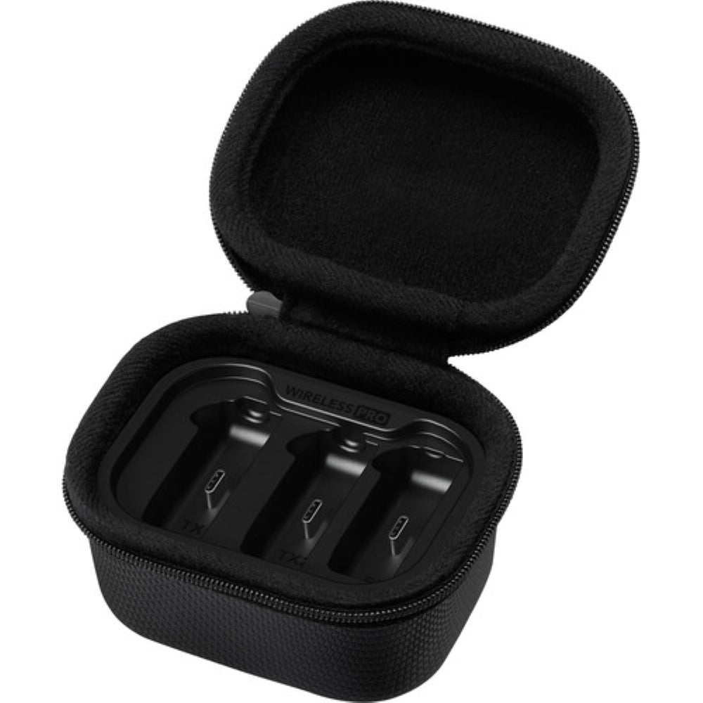 RODE Wireless PRO 2-Person Clip-On Wireless Microphone System/Recorder with Lavaliers | 2.4 GHz **OPEN BOX**