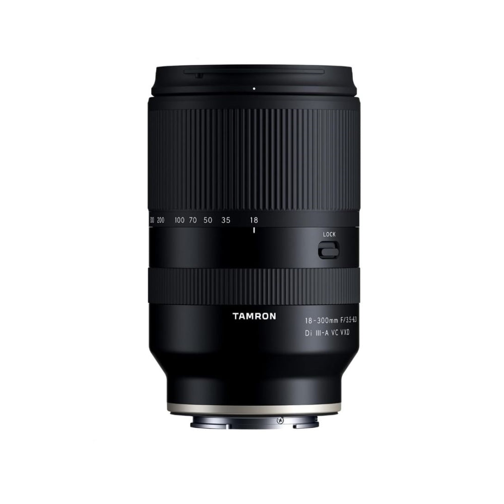 Tamron 18-300mm f/3.5-6.3 Di III-A VC VXD Lens Compatible with X Mount (APS-C) Bundle with Tiffen Filter Set + Lens Cap Keeper + Cleaning Kit + Cleaning Cloth (5 Items)