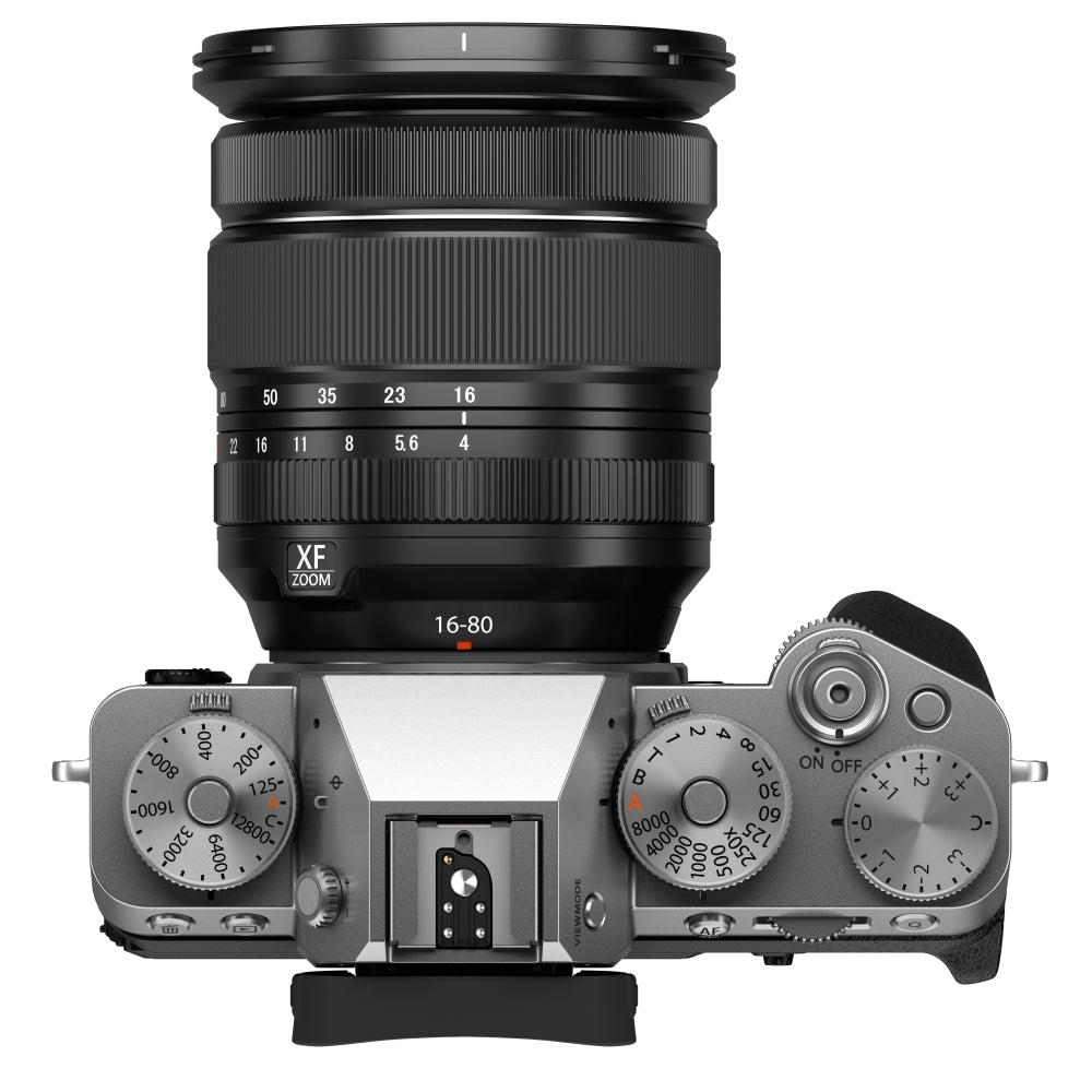 FUJIFILM X-T5 Mirrorless Camera with 16-80mm Lens | Silver