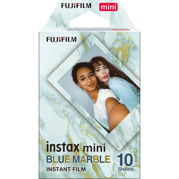 FUJIFILM INSTAX MINI Blue Marble Instant Film | 10 Exposures