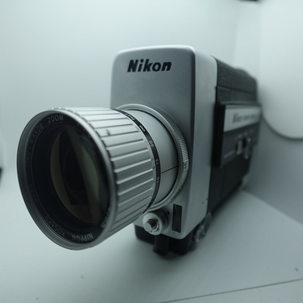 Used Nikon 8x Super Zoom Super 8 Movie Camera | Silver | U8