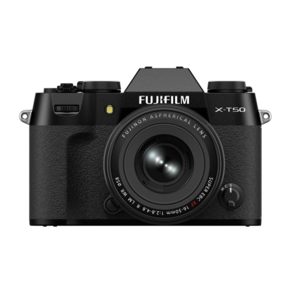 FUJIFILM X-T50 Mirrorless Camera with XF 16-50mm f/2.8-4.8 Lens | Black