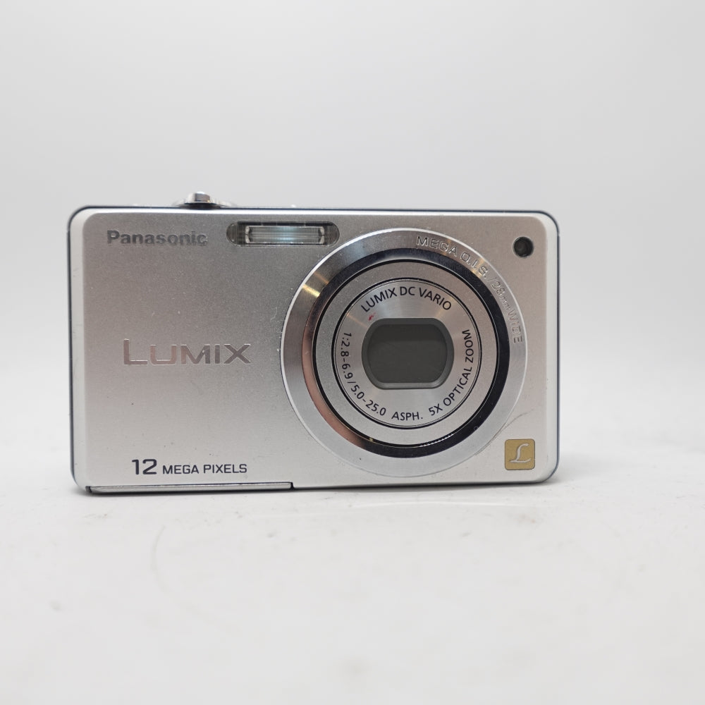 Used Panasonic Lumix DMC-FH1 Digital Point and Shoot Camera | Silver | U9