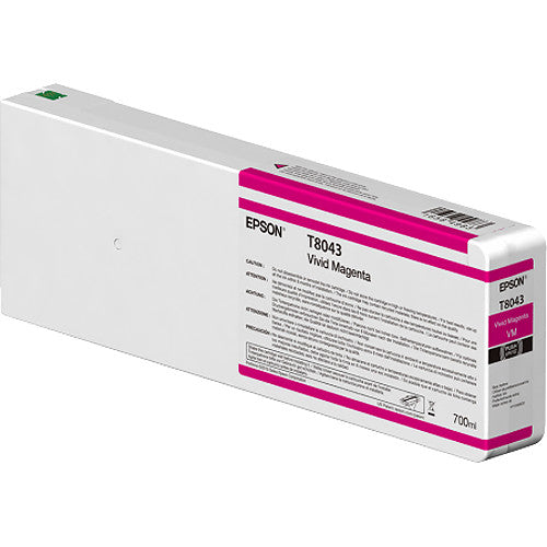 Epson T804300 UltraChrome HD Vivid Magenta Ink Cartridge | 700ml