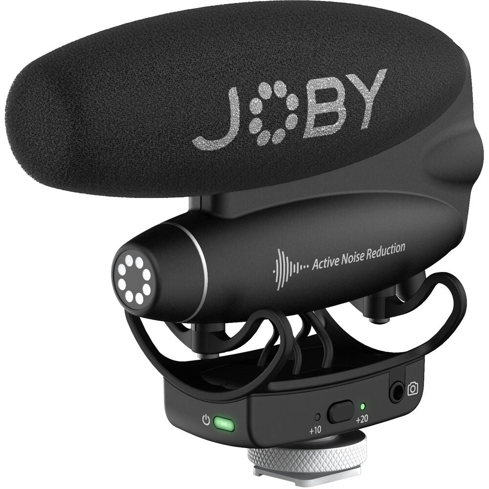 JOBY Wavo PRO Hybrid Analog/USB Camera-Mount Shotgun Microphone