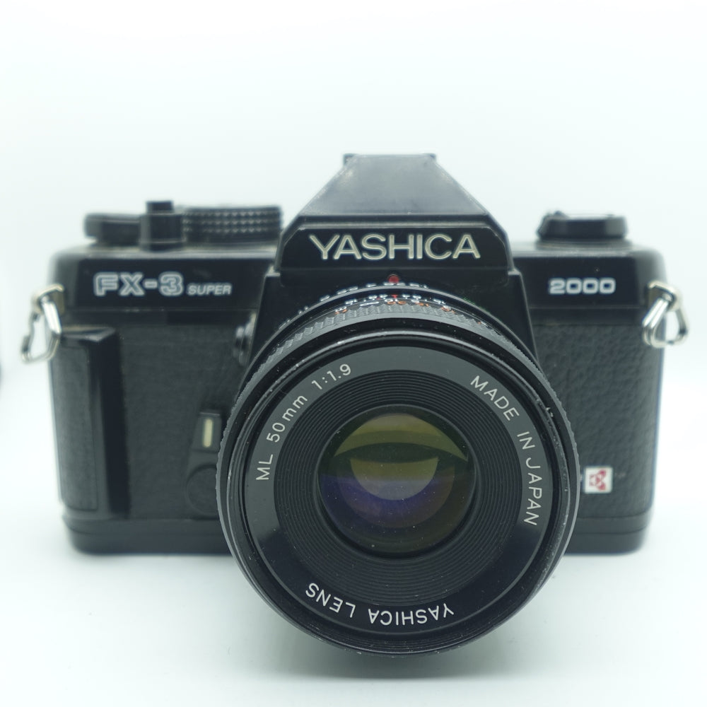 Used Yashica FX-3 Super 2000 With Yashica ML 50mm 1.9 | Kit | Black | U8