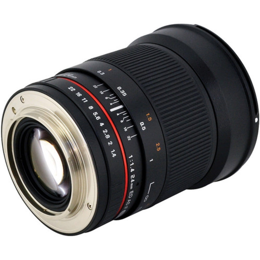 Rokinon 24mm f/1.4 ED AS UMC Wide-Angle Lens for Canon