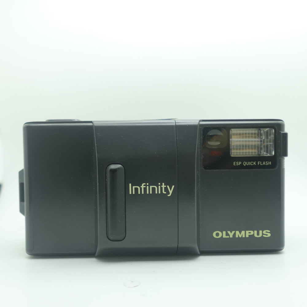 Used Olympus Infinity 35mm Point and Shoot Camera | Black | U9