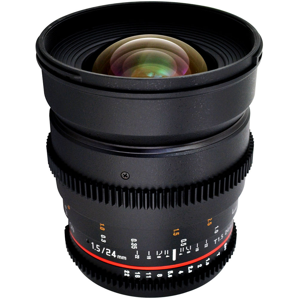 Rokinon 24mm T1.5 Cine ED AS IF UMC Lens for Sony E Mount