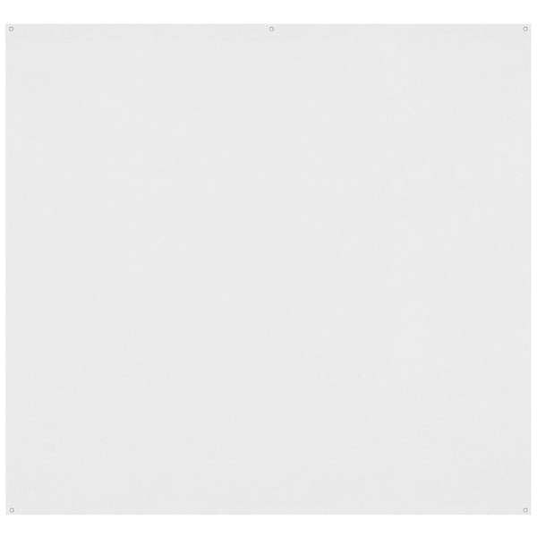 Westcott X-Drop Fabric Backdrop | High-Key White, 8 x 8'