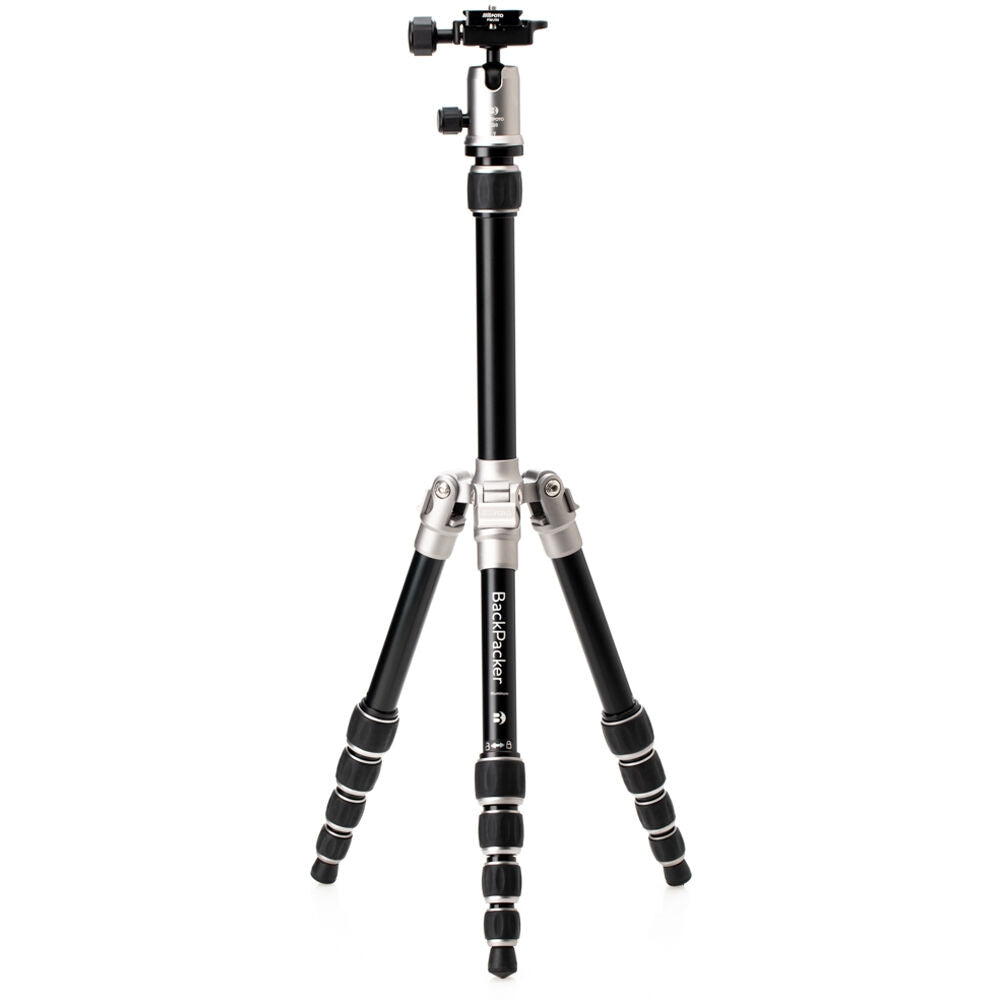 Benro MeFOTO BackPacker Classic Aluminum Travel Tripod with Ball Head | Titanium