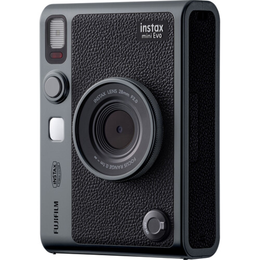 FUJIFILM INSTAX MINI EVO Limited Edition Hybrid Instant Camera | Dark Silver